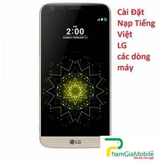 Cài Đặt Nạp Tiếng Việt LG G5 SE Tại HCM Lấy Liền Trong 10 Phút
